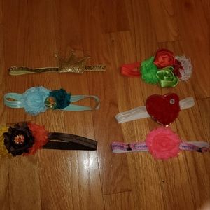 6 like new headbands